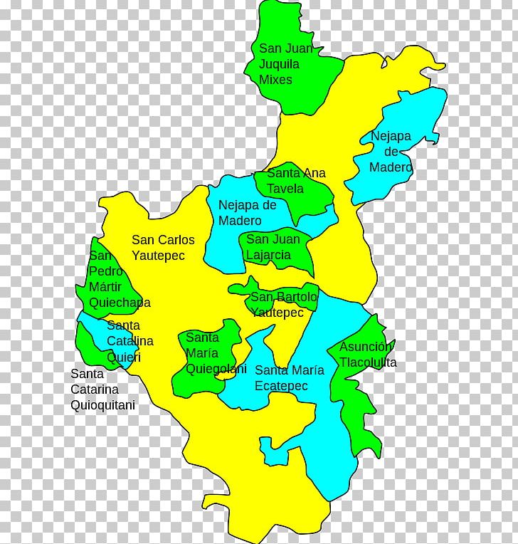 Yautepec De Zaragoza San Carlos Yautepec Nejapa De Madero San Juan Juquila Mixes Putla District PNG, Clipart, Area, Line, Location, Map, Municipality Free PNG Download