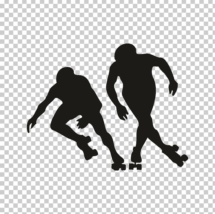 Roller Skating Roller Skates Ice Skating Skateboarding Ice Skates PNG, Clipart, Black, Black And White, Footwear, Human, Human Behavior Free PNG Download
