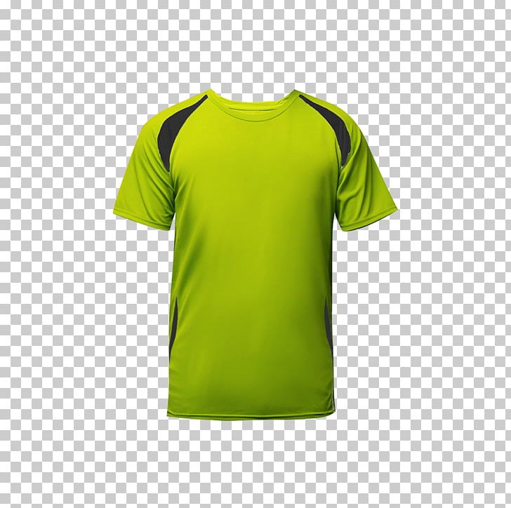 T-shirt Textile Printing Crew Neck Sleeve PNG, Clipart, Active Shirt, Clothing, Crew Neck, Green, Logo Free PNG Download