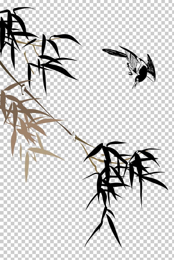 Bamboo Wall Decal Mural PNG, Clipart, Angle, Art, Autumn Leaves, Bamboo Painting, Banana Leaves Free PNG Download
