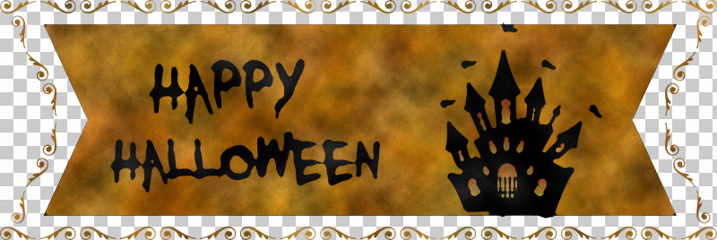 Happy Halloween Banner PNG, Clipart, Banner, Happy Halloween Banner, Meter, Poster Free PNG Download