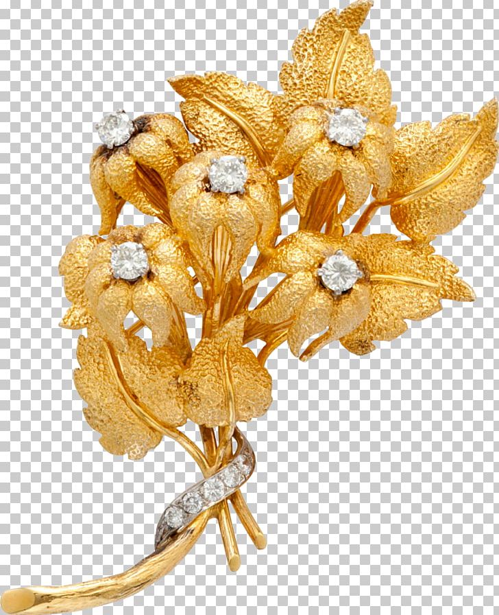 Brooch Gemstone Flower Gold PNG, Clipart, Bitxi, Body Jewelry, Brooch, Cut Flowers, Fashion Accessory Free PNG Download