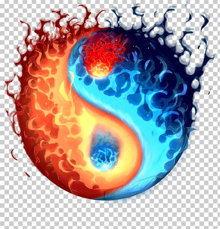 T-shirt Yin And Yang Fire Fashion Ball PNG, Clipart, Art, Ball, Black And White, Blue, Clothing Free PNG Download