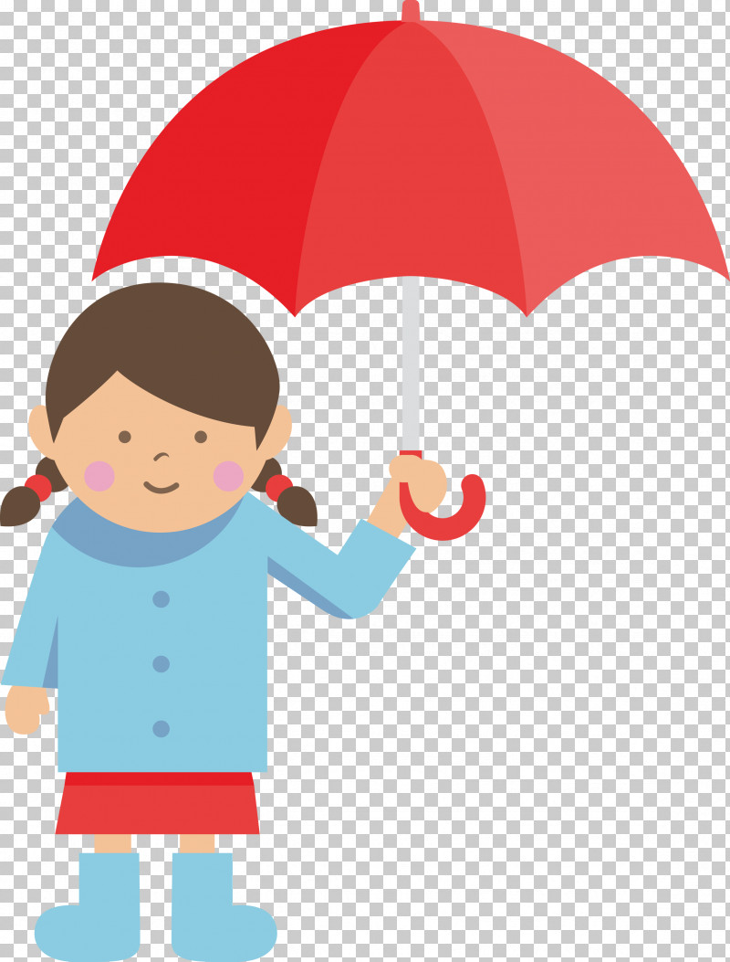 Raining Day Raining Umbrella PNG, Clipart, Cartoon, Character, Girl, Happiness, Infant Free PNG Download