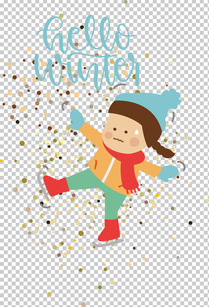 Hello Winter Welcome Winter Winter PNG, Clipart, Behavior, Cartoon, Character, Character Created By, Christmas Day Free PNG Download