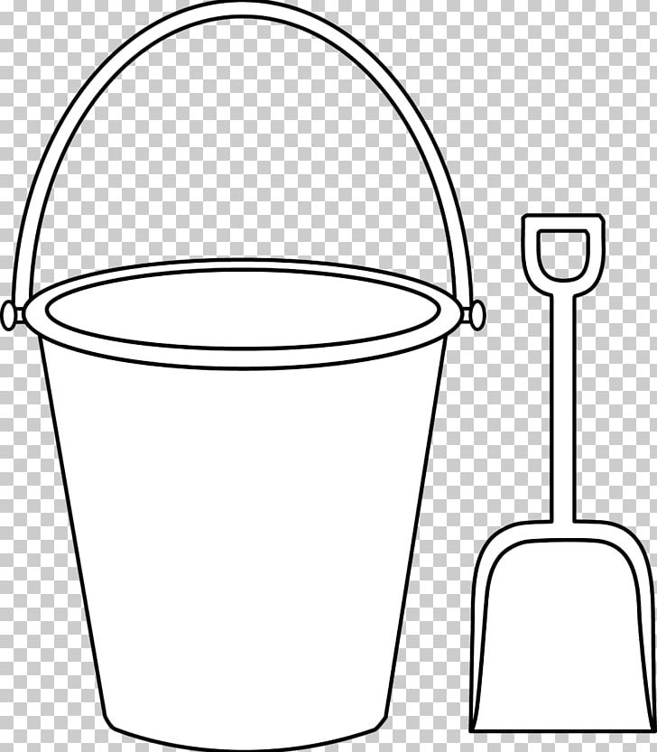 Coloring Book Bucket Shovel Handle PNG, Clipart, Angle, Area, Bathroom Accessory, Black And White, Bucket Free PNG Download