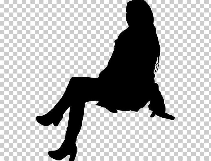 Silhouette Person Sitting PNG, Clipart, Black, Black And White, Download, Human Behavior, Joint Free PNG Download