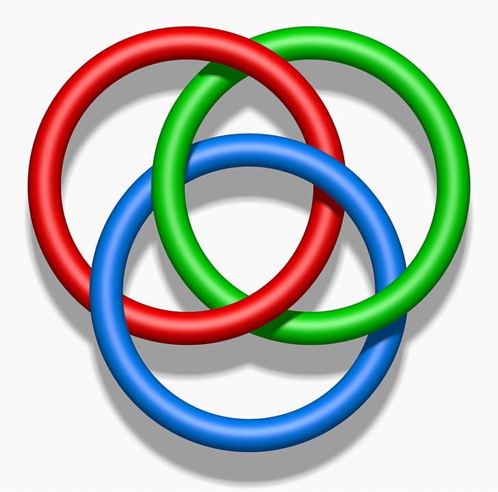 Borromean Rings Mathematics Topology Circle Brunnian Link PNG, Clipart, Body Jewelry, Borromean Rings, Brunnian Link, Circle, Commutator Free PNG Download