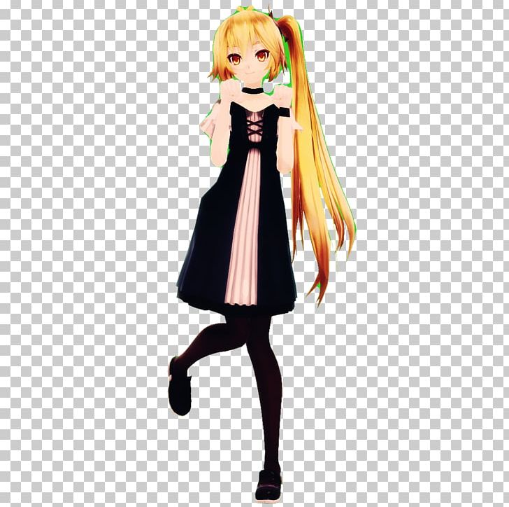 MikuMikuDance Hatsune Miku Vocaloid PNG, Clipart, Anime, Art, Barbie, Brown Hair, Character Free PNG Download