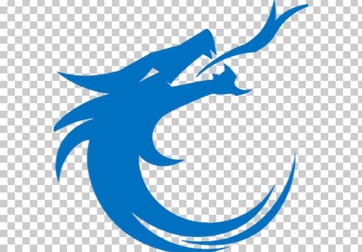 Dragon Falkor Logo PNG, Clipart, Area, Artwork, Beak, Black And White, Blue Free PNG Download