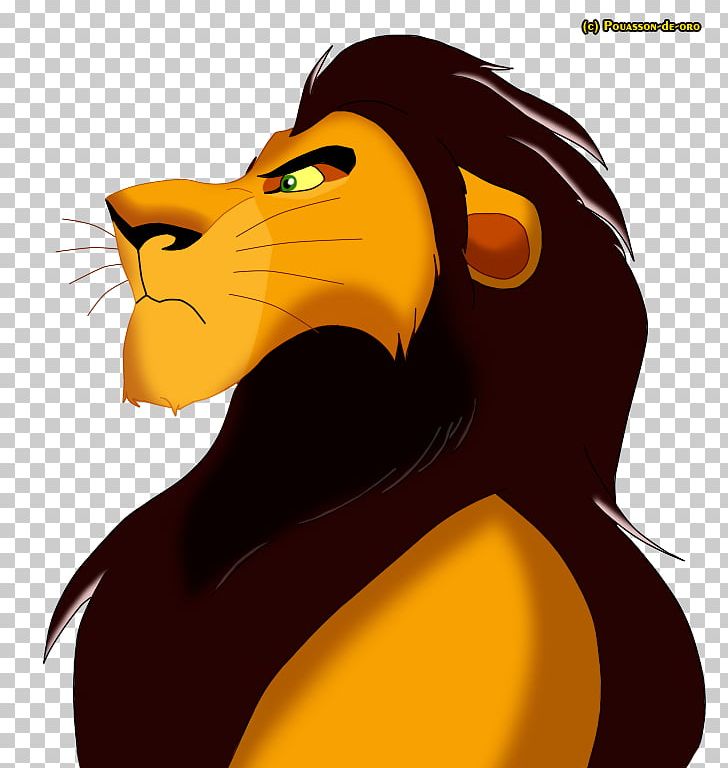Scar Mufasa Sarabi Simba Lion PNG, Clipart, Art, Beak, Big Cats, Carnivoran, Cartoon Free PNG Download