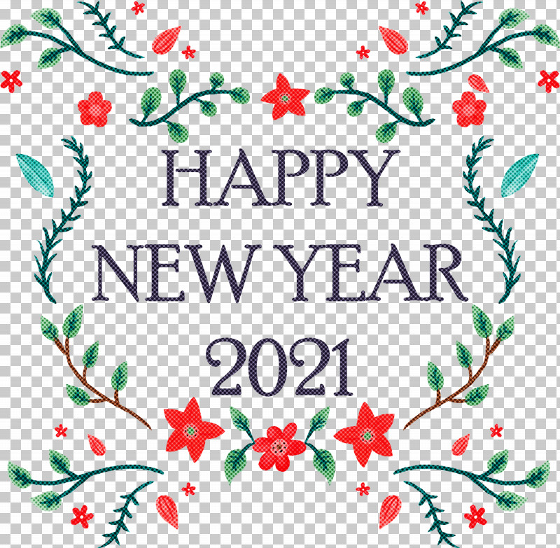 2021 Happy New Year New Year 2021 Happy New Year PNG, Clipart, 2021 Happy New Year, Christmas Ornament, Flower, Happy New Year, New Year Free PNG Download