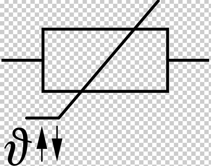 Photoresistor Electronic Symbol Heißleiter Thermistor PNG, Clipart, Angle, Area, Black, Black And White, Brand Free PNG Download