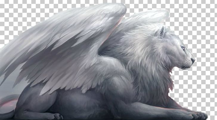 Winged Lion White Lion Legendary Creature Dragon PNG, Clipart, Animals, Art, Brown, Deviantart, Dragon Free PNG Download