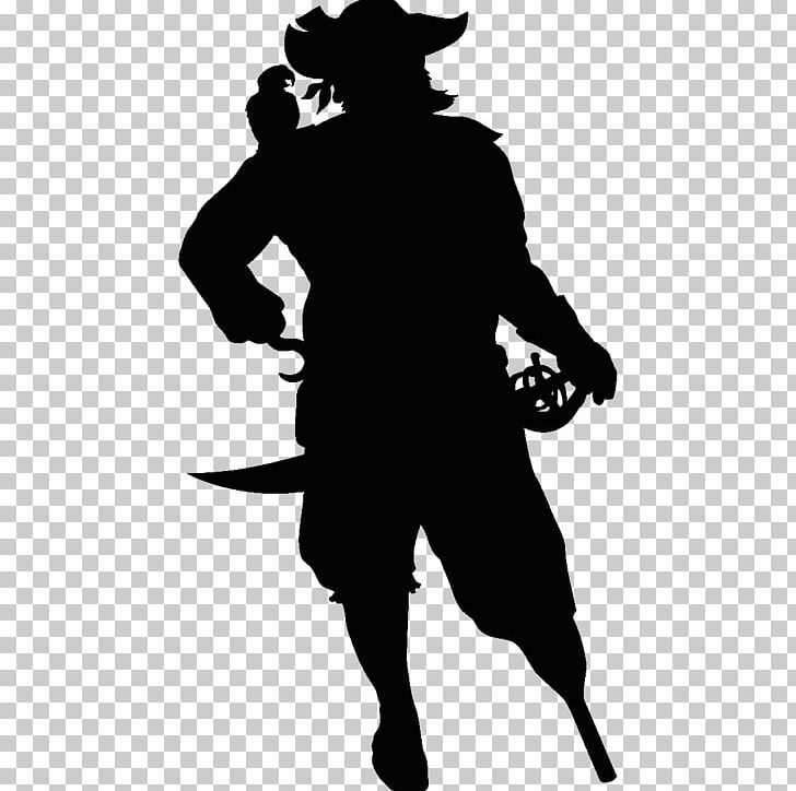 Captain Hook Silhouette Piracy PNG, Clipart, Animals, Black, Black And White, Captain Hook, Drawing Free PNG Download