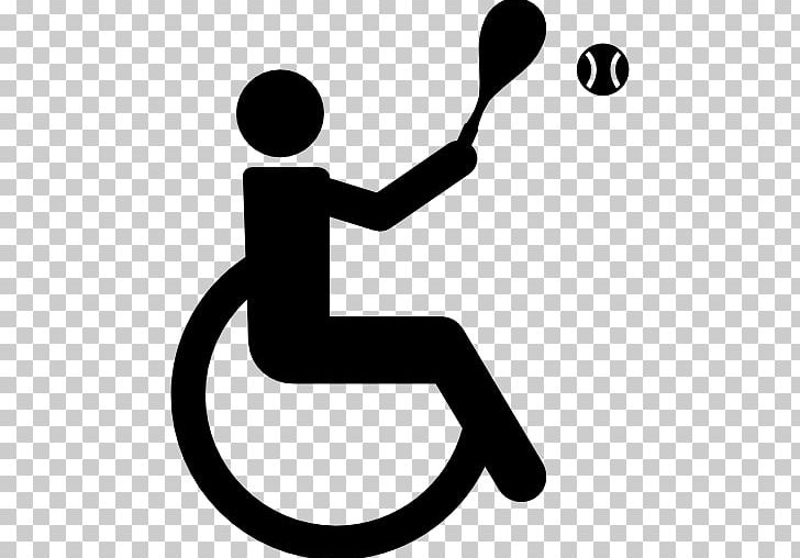 wheelchair sports black and white clipart