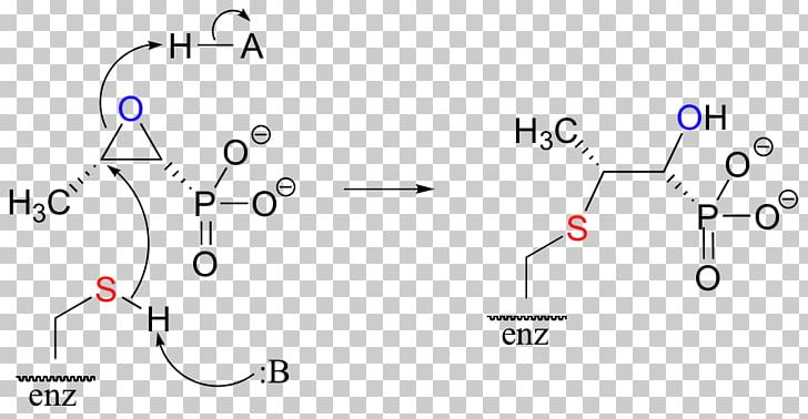 Fosfomycin Chemical Reaction Electrophile Epoxide Cysteine PNG, Clipart, Angle, Antibiotic, Area, Biochemistry, Chemical Reaction Free PNG Download