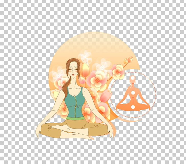 Meditation Yoga Lotus Position Illustration PNG, Clipart, Art, Beautiful, Beautiful Girl, Beauty, Beauty Logo Free PNG Download