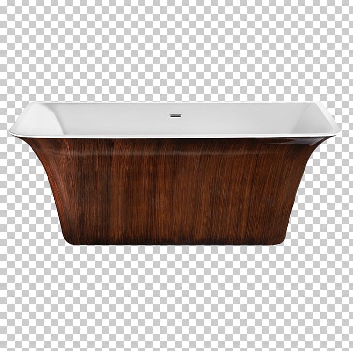 Rectangle Bathroom Bathtub PNG, Clipart, Angle, Bathroom, Bathroom Sink, Bathtub, Brown Wood Free PNG Download