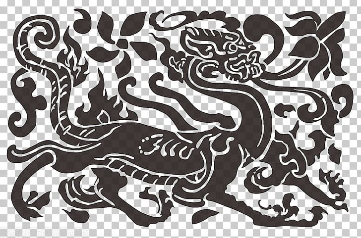 Totem Drawing Illustration PNG, Clipart, Big Cats, Carnivoran, Chinese Style, Circular, Culture Free PNG Download