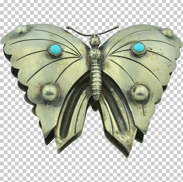 Jewellery Sterling Silver Brooch Necklace PNG, Clipart, Antique, Bombycidae, Brooch, Butterflies And Moths, Butterfly Free PNG Download