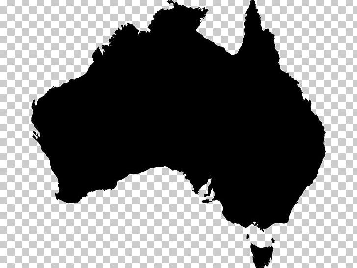 Australia Map PNG, Clipart, Australia, Black, Black And White, Blank Map, Library Free PNG Download