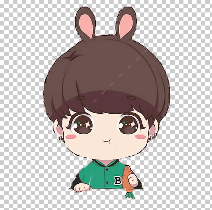 BTS Chibi BigHit Entertainment Co. PNG, Clipart, Anime, Bighit Entertainment Co Ltd, Boy, Brown, Bts Free PNG Download