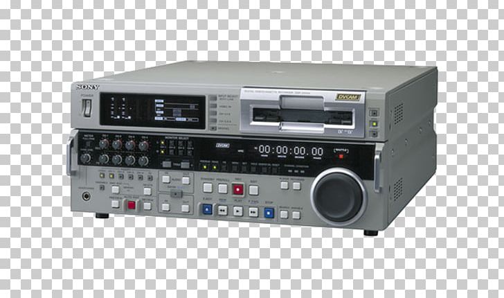 VCRs DVCAM Sony Video Tape Recorder Electronics PNG, Clipart, Audio Equipment, Audio Receiver, Betacam, Digital Betacam, Digital Video Free PNG Download