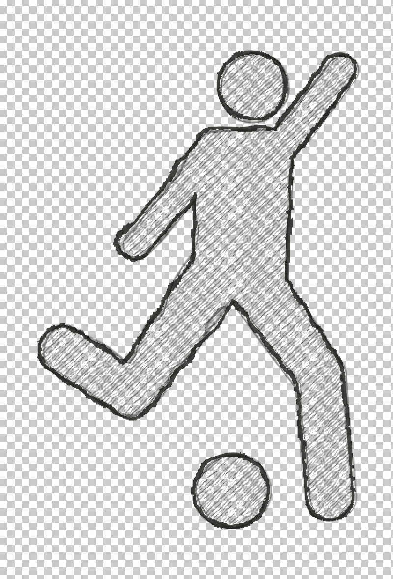 Sports Icon Football Player Attempting To Kick Ball Icon Football Icon PNG, Clipart, Clothing, Football Icon, Hm, Joint, Kick Icon Free PNG Download