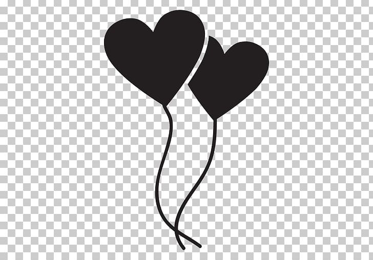Balloon Heart PNG, Clipart, Balloon, Black And White, Computer Icons, Heart, Line Free PNG Download