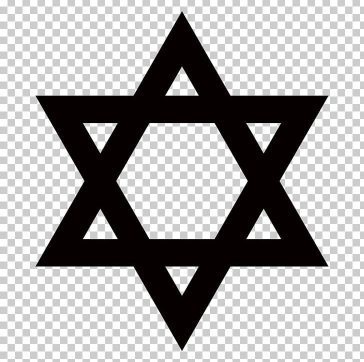 Star Of David Judaism Jewish Symbolism PNG, Clipart, Angle, Area, Black And White, Brand, Computer Icons Free PNG Download