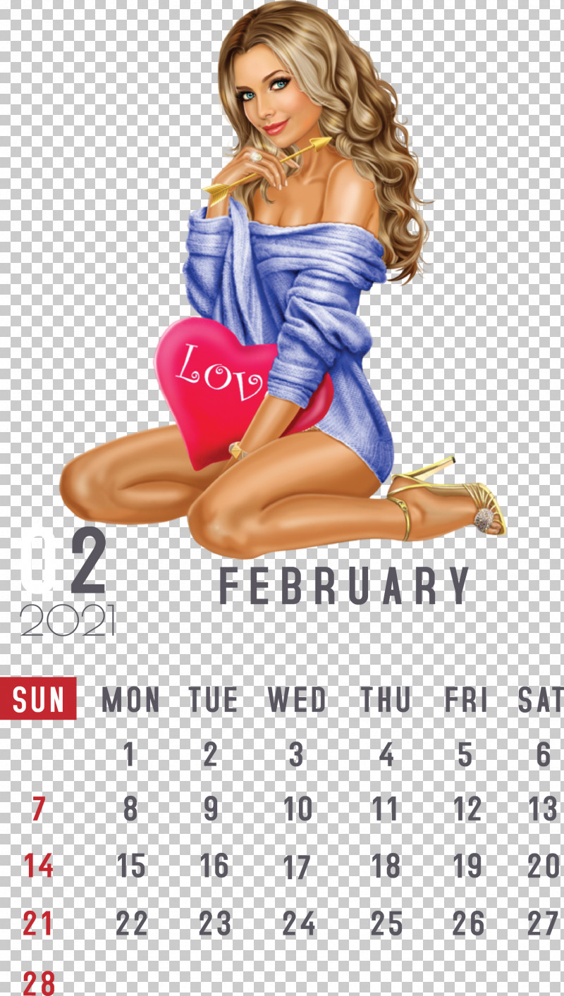 February 2021 Printable Calendar February Calendar 2021 Calendar PNG, Clipart, 2021 Calendar, Calendar, Calendar Date, Calendar System, Calendar Year Free PNG Download