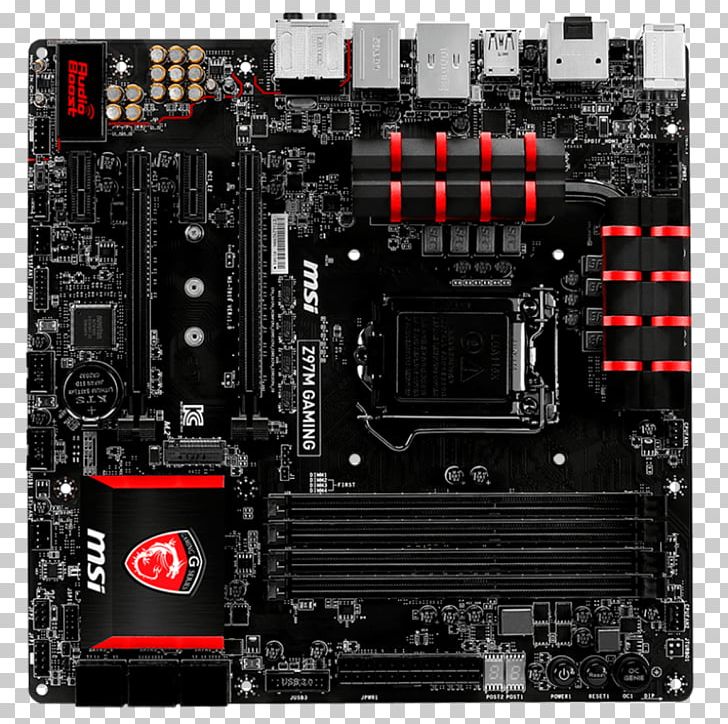 Intel Motherboard LGA 1150 MSI Z97 Gaming 5 MSI Z97 GAMING 3 PNG, Clipart, Computer Case, Computer Component, Computer Hardware, Conventional Pci, Cpu Free PNG Download
