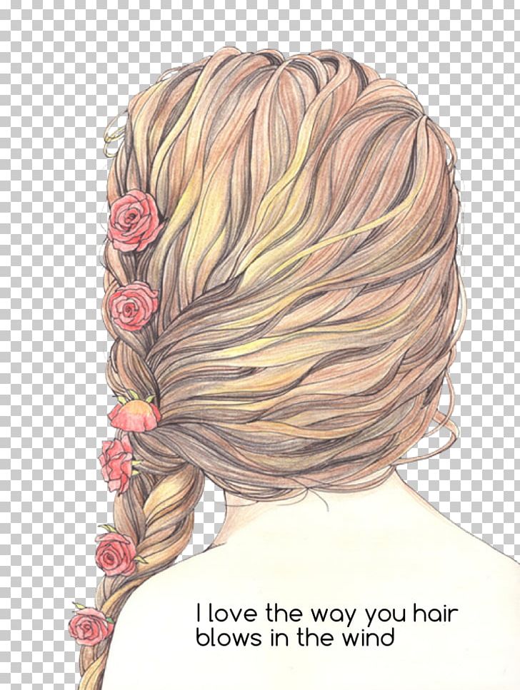 Drawing Braid Hair Female Sketch PNG, Clipart, Art, Blond, Braid, Braid Hair, Brown Hair Free PNG Download