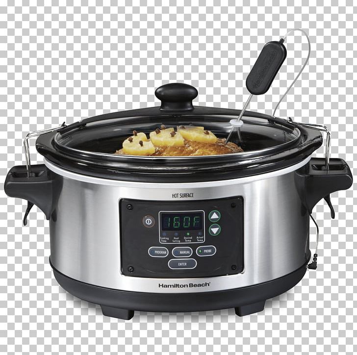 Hamilton Beach Set & Forget 6 Quart Programmable Slow Cooker Slow Cookers Hamilton Beach Set & Forget 33969 Hamilton Beach Brands PNG, Clipart, Cooker, Cooking, Hamilton Beach Set Forget 33969, Hamilton Beach Slow Cooker, Home Appliance Free PNG Download