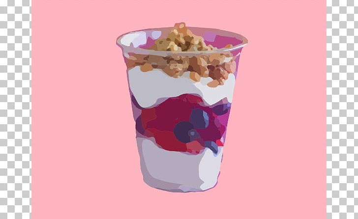 Ice Cream Parfait Frozen Yogurt Fruit Salad PNG, Clipart, Computer Icons, Cup, Dairy Product, Dessert, Drawing Free PNG Download