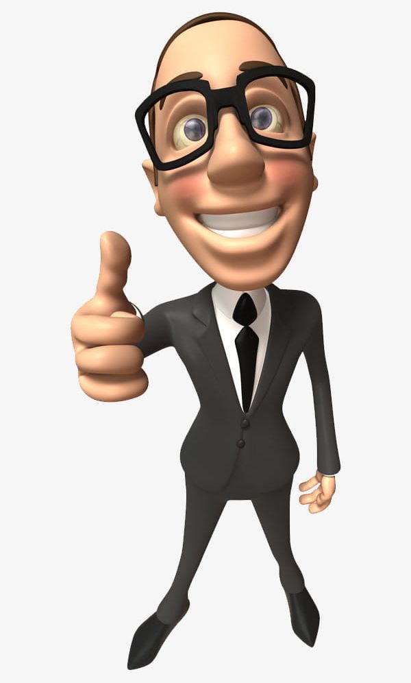 Cartoon Business Man PNG, Clipart, Business Clipart, Businessman, Cartoon Clipart, Gesture, Glasses Free PNG Download