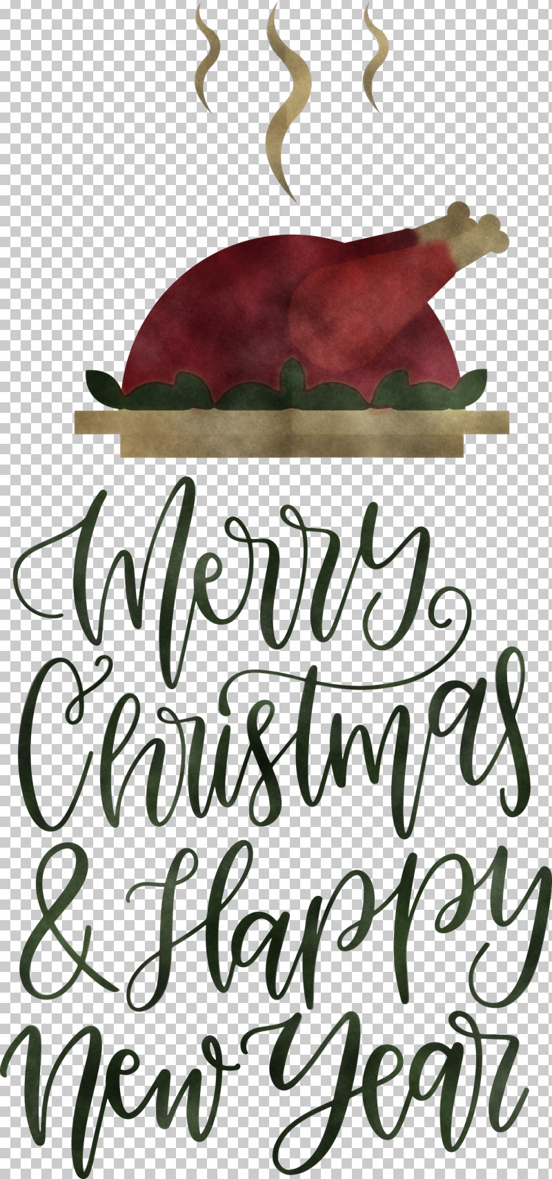 Merry Christmas Happy New Year PNG, Clipart, Calligraphy, Canvas, Canvas Print, Christmas Day, Flower Free PNG Download