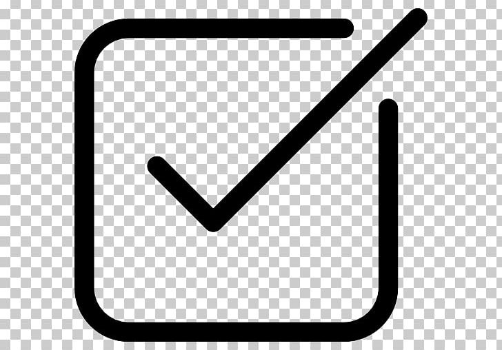 Checkbox Check Mark Computer Icons PNG, Clipart, Angle, Black, Black And White, Check, Checkbox Free PNG Download