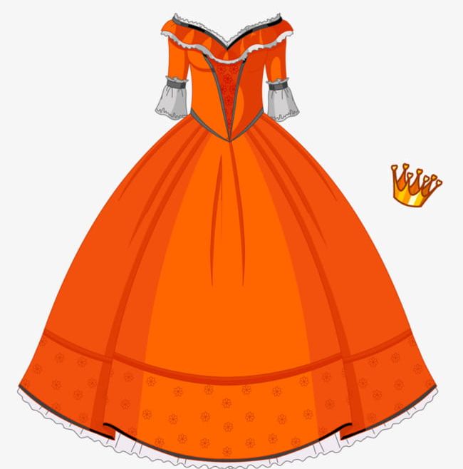 princess dress clipart