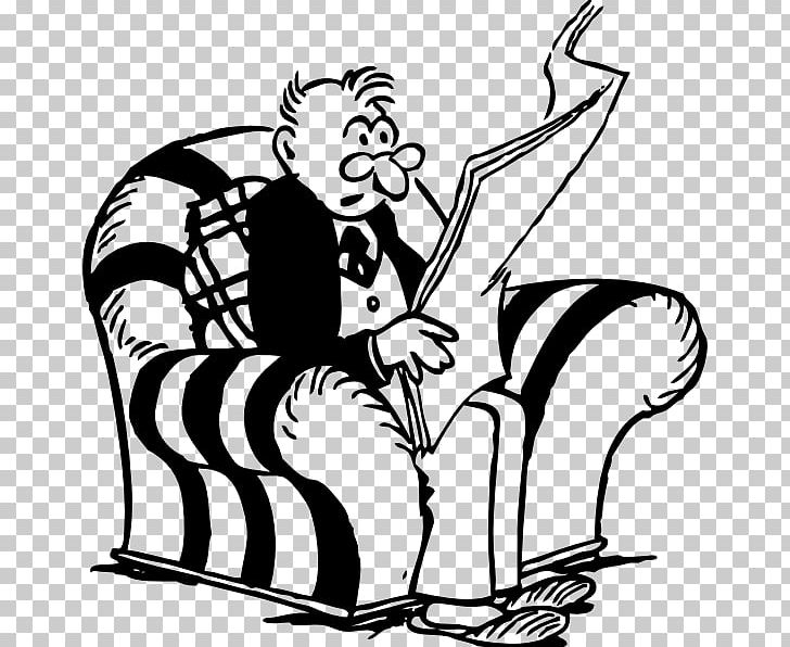 Man Newspaper Person Chair Male PNG, Clipart, Art, Artwork, Black, Black And White, Chair Free PNG Download