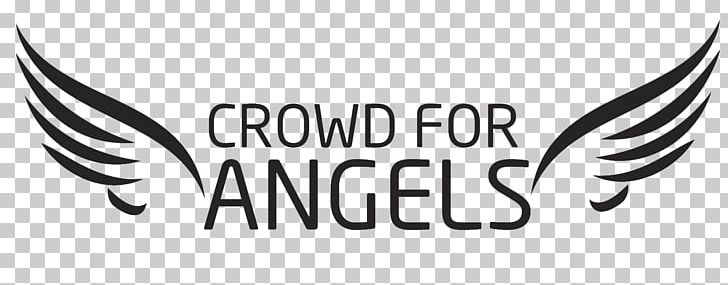 Logo Crowd For Angels (UK) Limited Brand Font Design PNG, Clipart, 23rd Century, Area, Art, Black, Black And White Free PNG Download