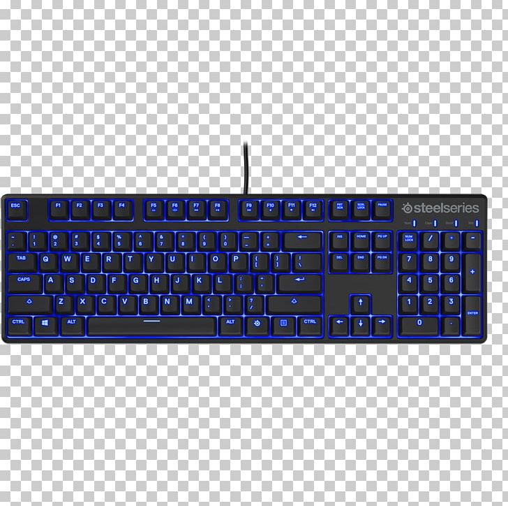 Computer Keyboard SteelSeries Apex M400 SteelSeries Apex M500 Mechanical Gaming Keyboard Apex M500 PNG, Clipart, Computer Keyboard, Dxracer, Electrical Switches, Electric Blue, Electronic Device Free PNG Download