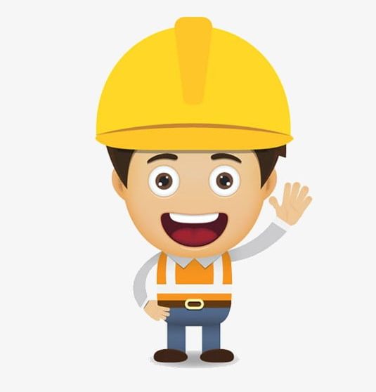 construction worker clipart