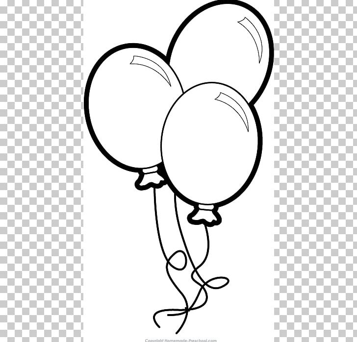 Download Balloon Black And White Black And White PNG, Clipart, Area ...