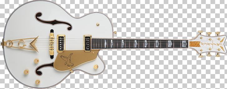 Gretsch White Falcon Bigsby Vibrato Tailpiece Electric Guitar PNG, Clipart, Acoustic Electric Guitar, Animals, Bridge, Cutaway, Feather Free PNG Download
