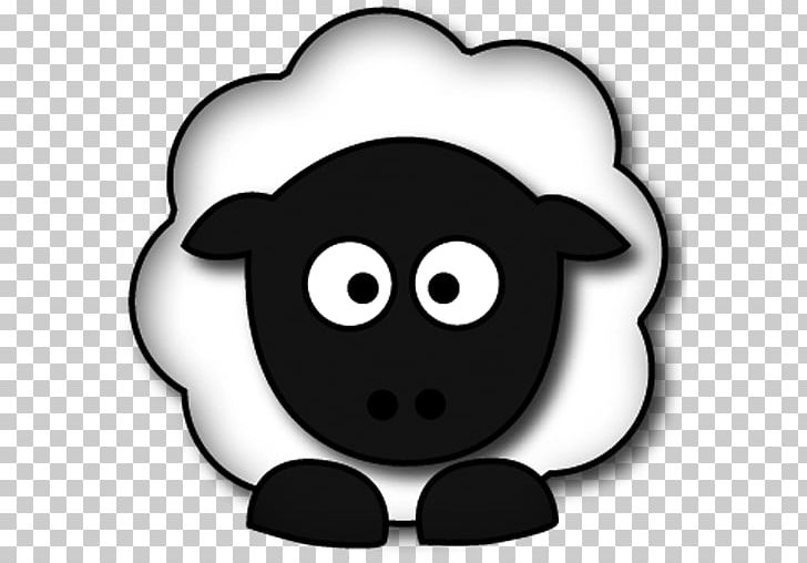 Snout White Character Fiction PNG, Clipart, App, Black, Black And White, Black M, Breed Free PNG Download