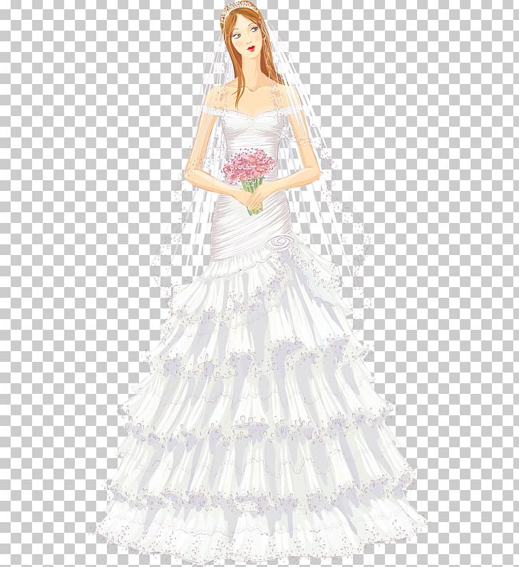 Wedding Dress Bride Party Dress Gown PNG, Clipart, Bridal Accessory, Bridal Clothing, Bridal Party Dress, Fashion Design, Hair Accessory Free PNG Download