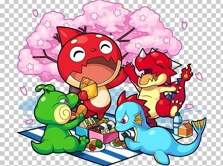 Monster Strike Hanami XFLAG STORE SHIBUYA AppBank Co. PNG, Clipart, Appbank Co Ltd, Area, Art, Artwork, Cartoon Free PNG Download