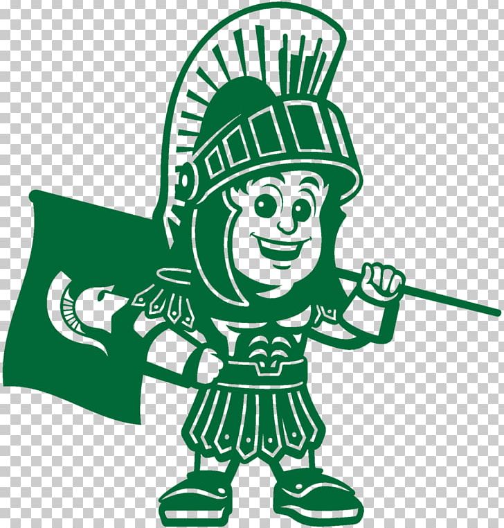 Michigan State University Michigan State Spartans Football Michigan State Spartans Men's Basketball Sparty Mascot PNG, Clipart, Art, Artwork, Baylor University, Black And White, College Free PNG Download